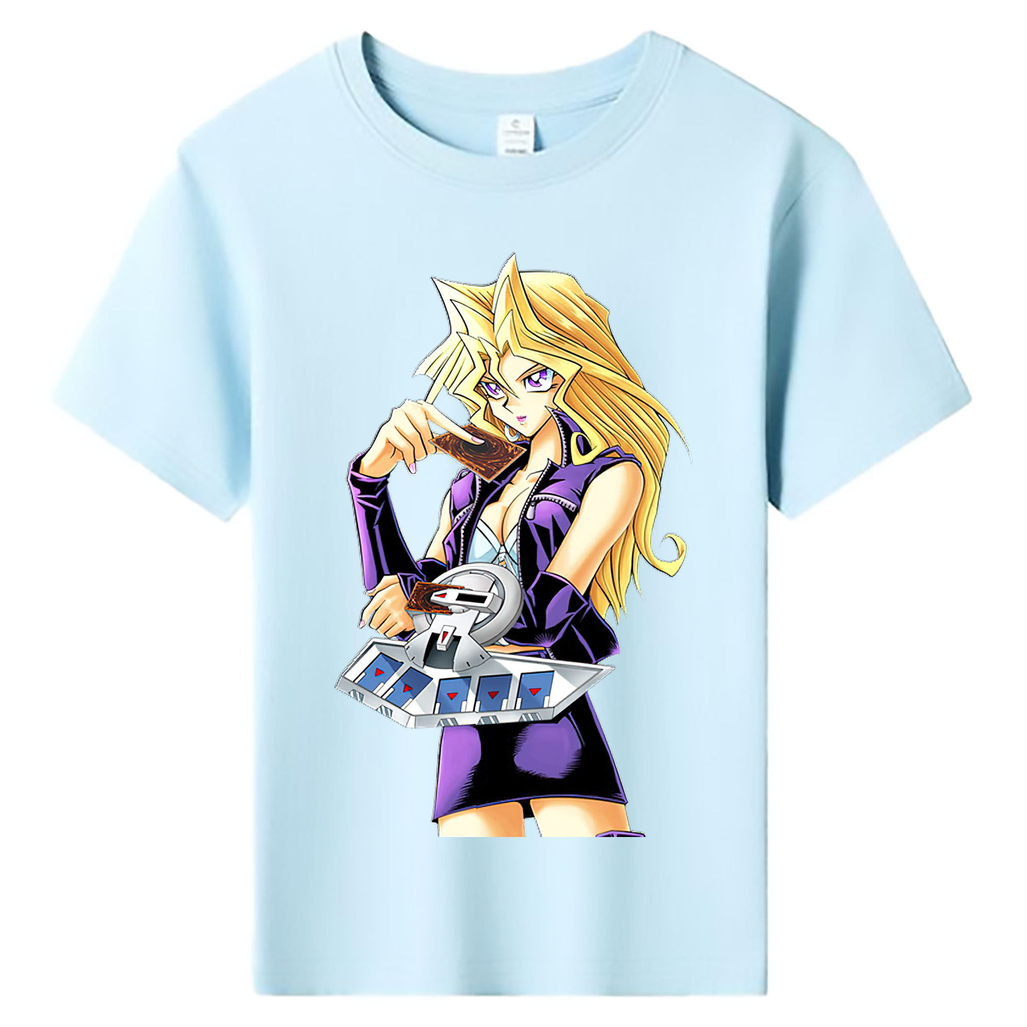 （画像用） 遊☆戯☆王 Yu-Gi-Oh! 綿100％キッズTシャツ（フロントプリント）